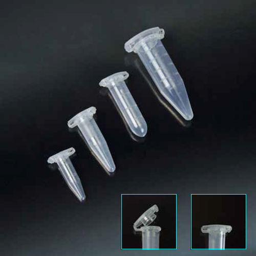 Micro test tubes with secure lock integrated in the cap to prevent accidental cap opening and evaporation. In polypropylene, graduated, with writing area and flat pierceable cap. They are certified free of human DNA, PCR inhibitors, ATP, DNase, RNase and pyrogen. Non cytotoxic, non hemolytic. Suitable for PCR and molecular biology applications. Temperature of use: -80°C / +100°C. Autoclavable open at +121°C for 20 minutes.